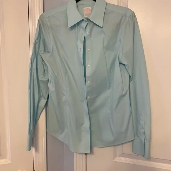 blue or gold dress explained Brooks Brothers Wrinkle-Free Stretch Pinpoint Shirt